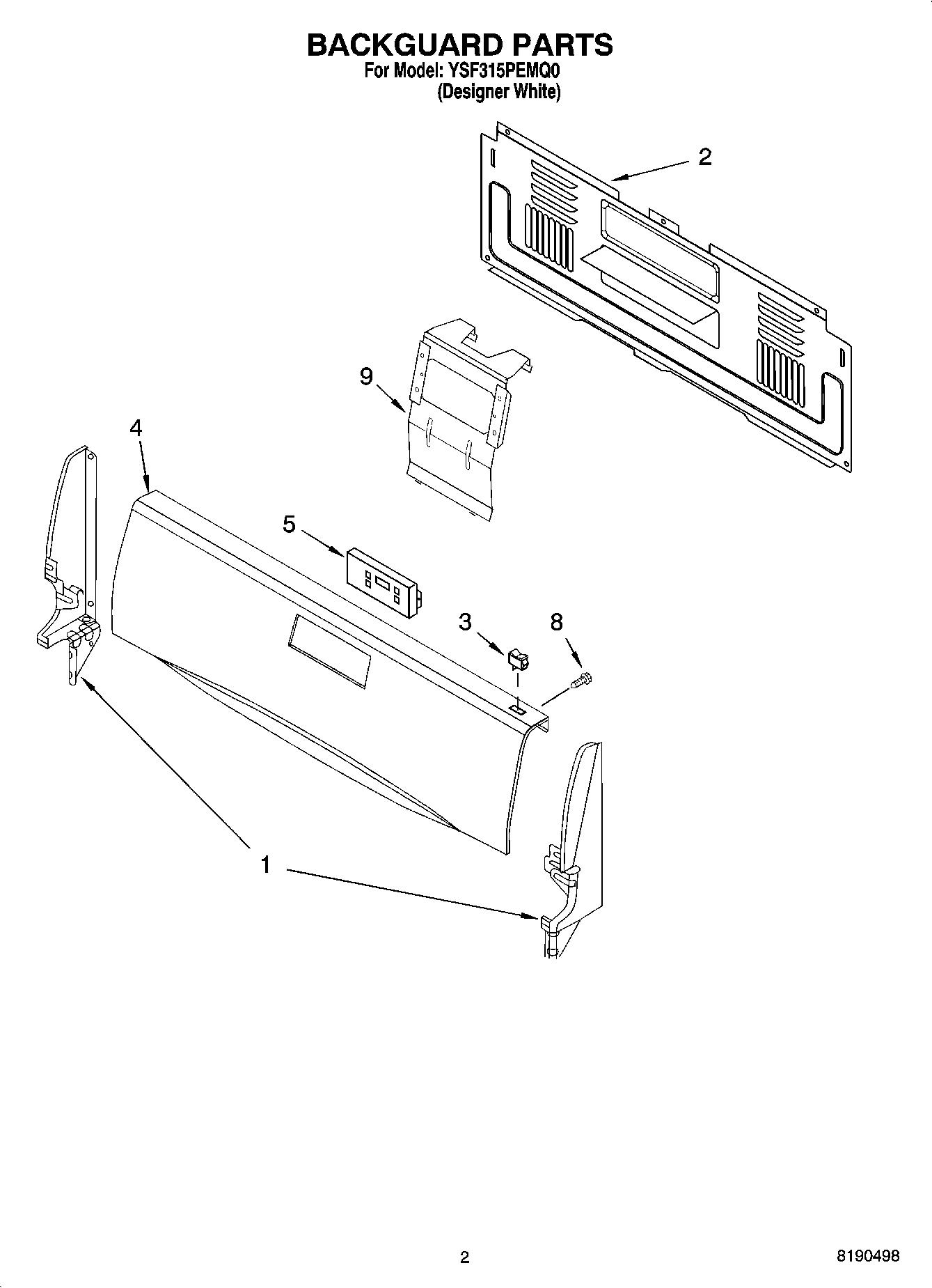 02 - BACKGUARD PARTS