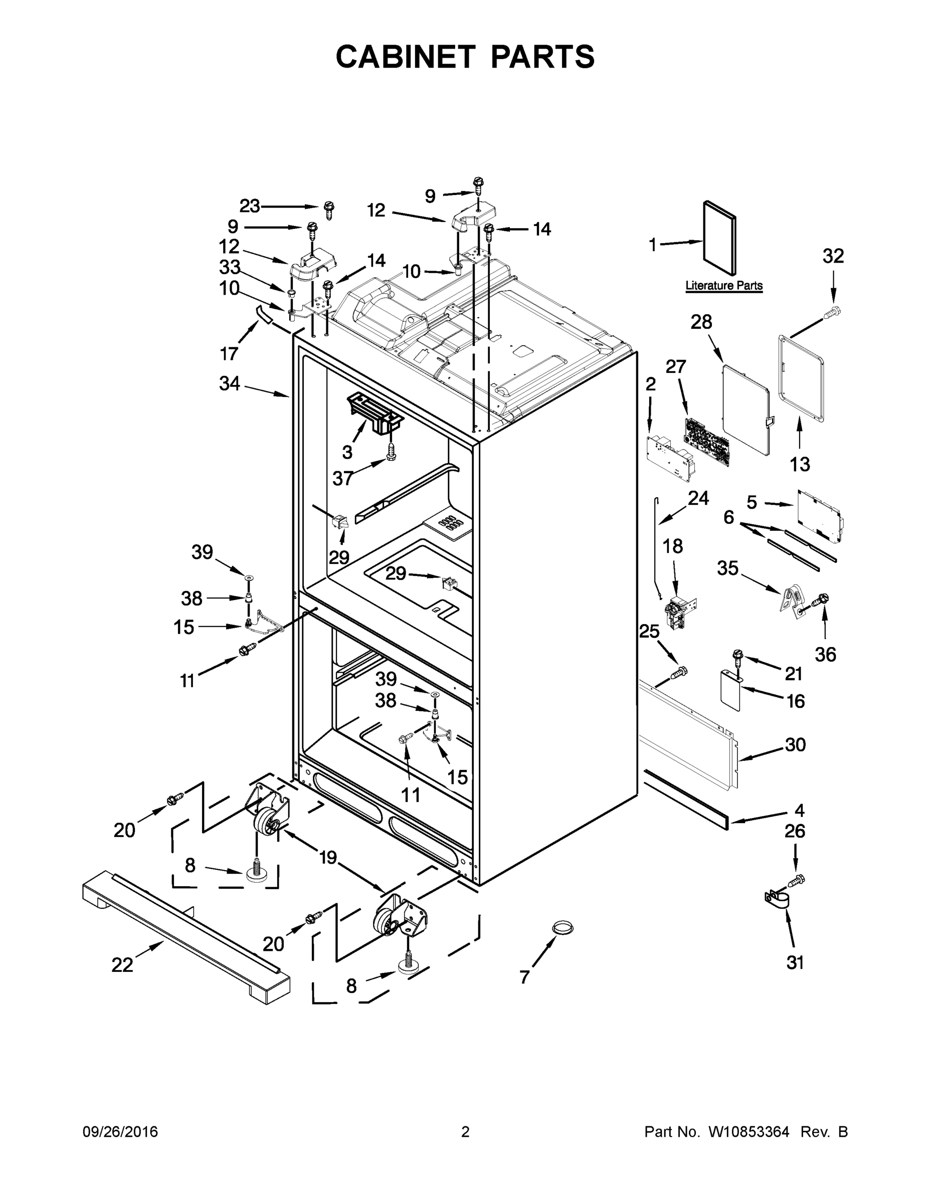 02 - CABINET PARTS