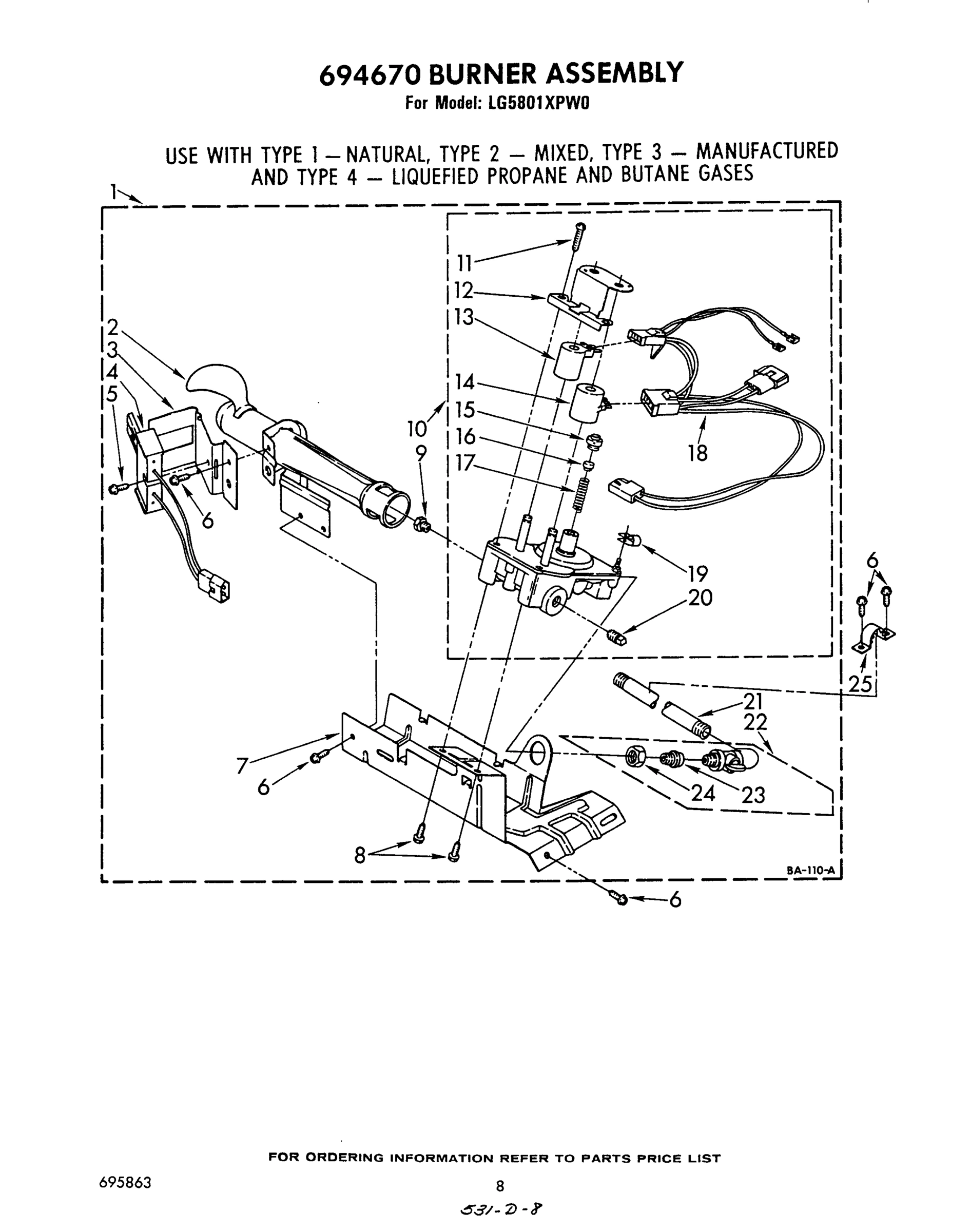05 - 694670 BURNER