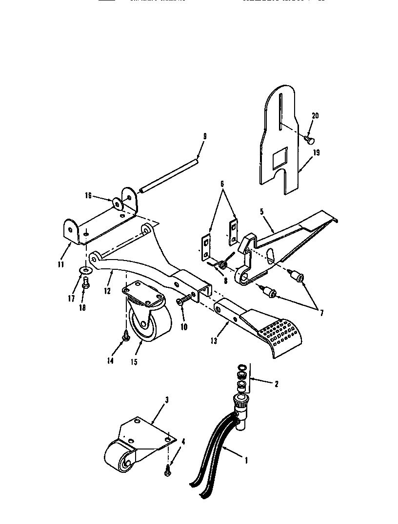 13 - PORTABLE WASHER COMPONENTS