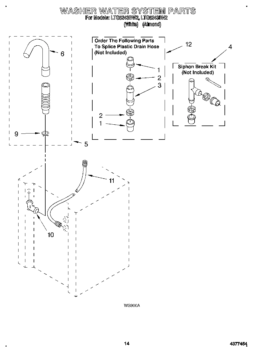 11 - WASHER WATER SYSTEM