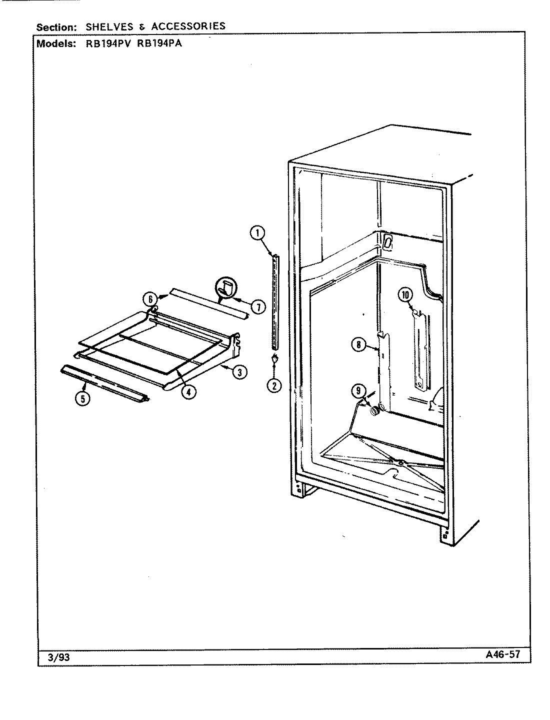 04 - SHELVES & ACCESSORIES