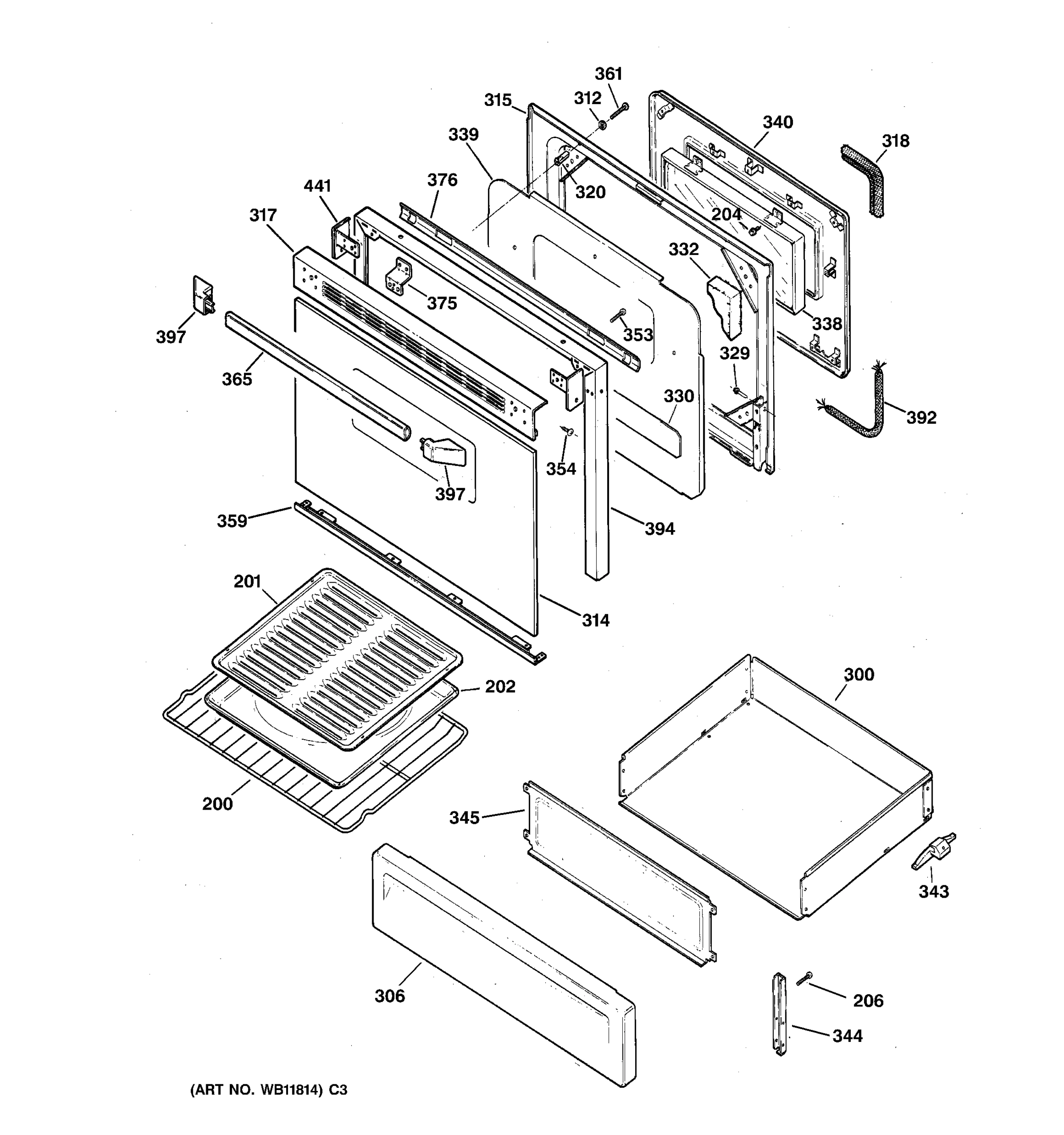 DOOR & DRAWER PARTS