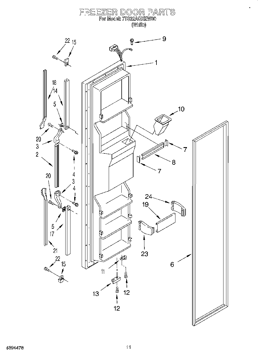 08 - FREEZER DOOR