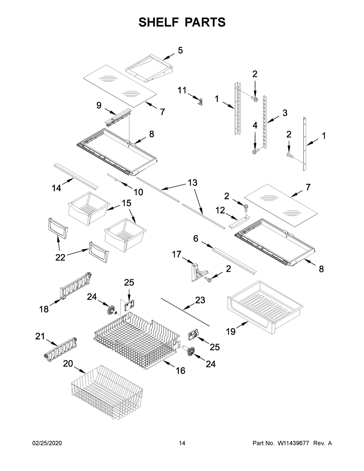 08 - SHELF PARTS
