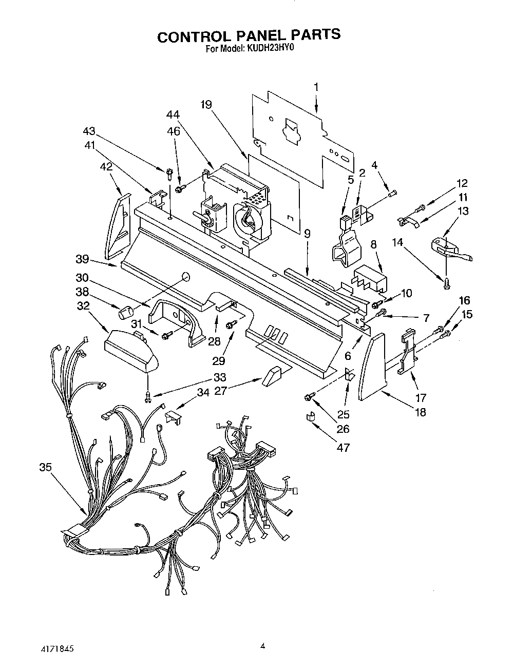 04 - CONTROL PANEL, LIT/OPTIONAL