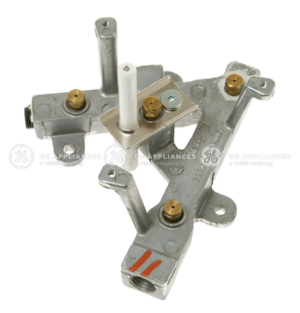 WB16X20608 GE Range Top Burner Injector Assem