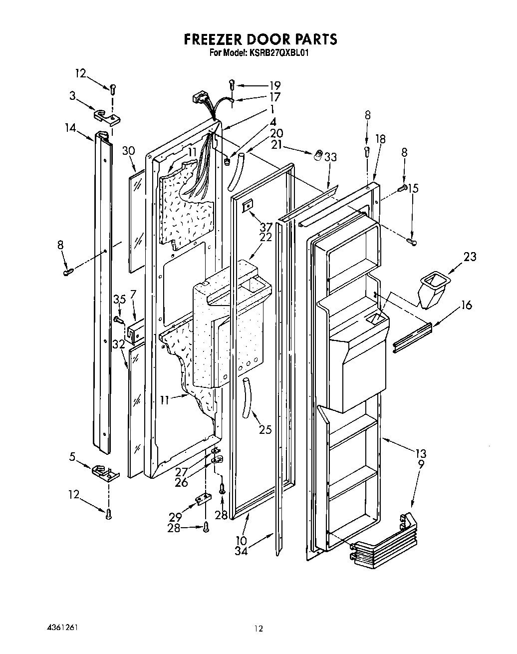 08 - FREEZER DOOR