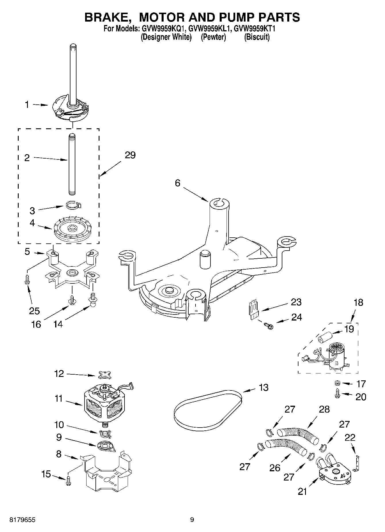 05 - BRAKE, MOTOR AND PUMP