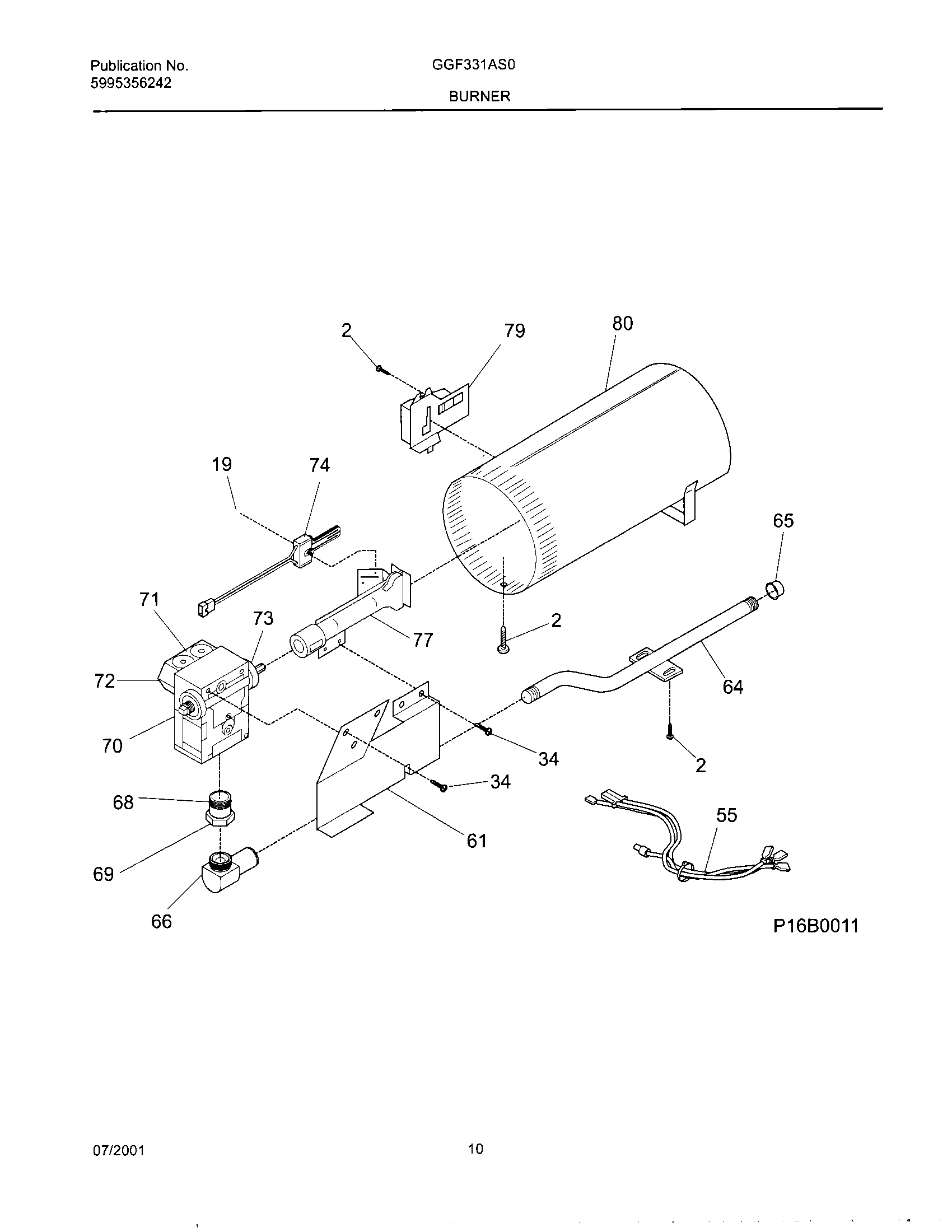 11 - BURNER,VALVE