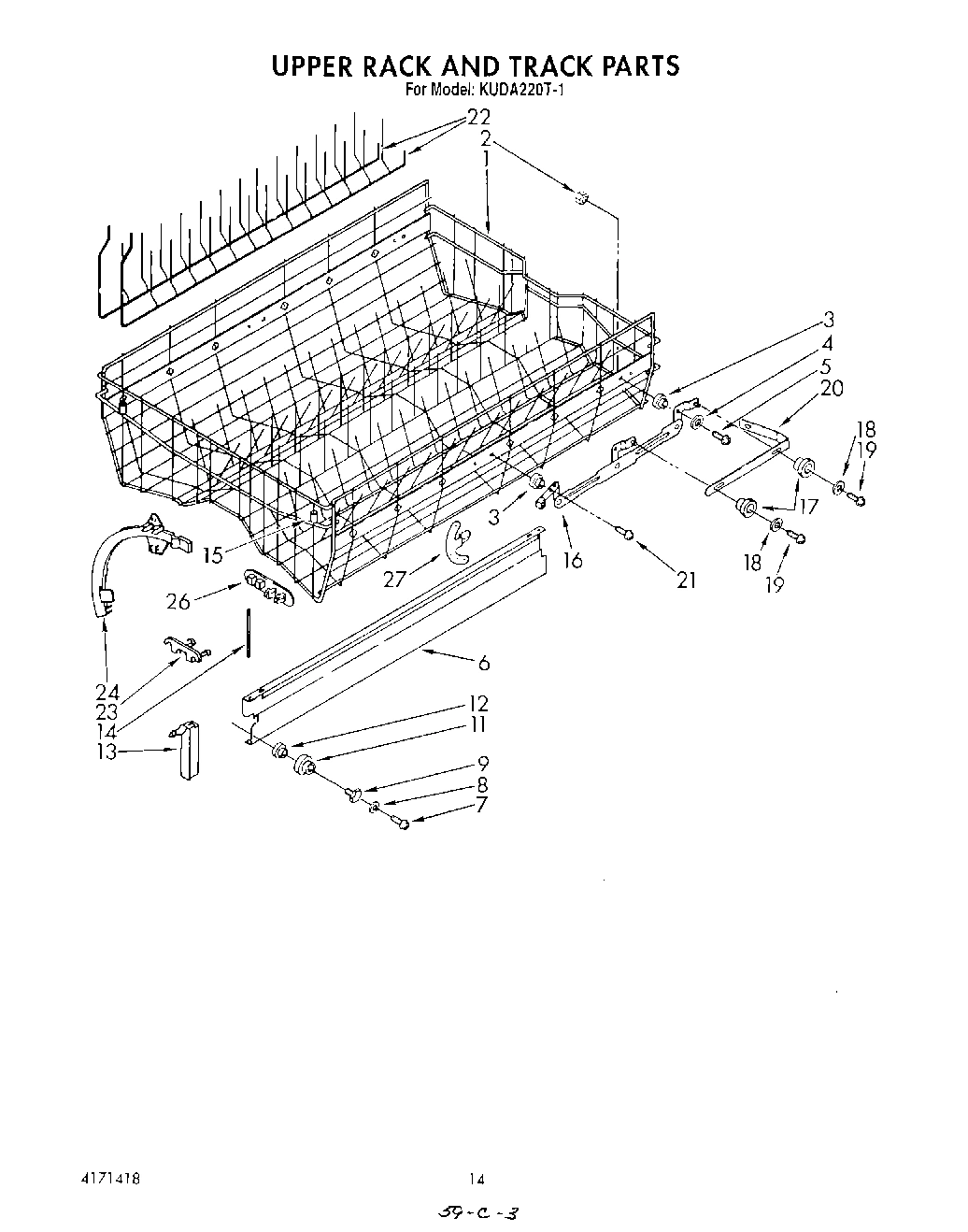 11 - UPPER RACK AND TRACK