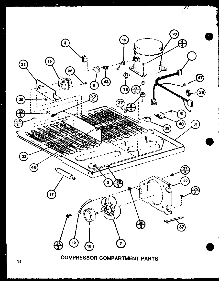 01 - COMPRESSOR COMPARTMENT PARTS