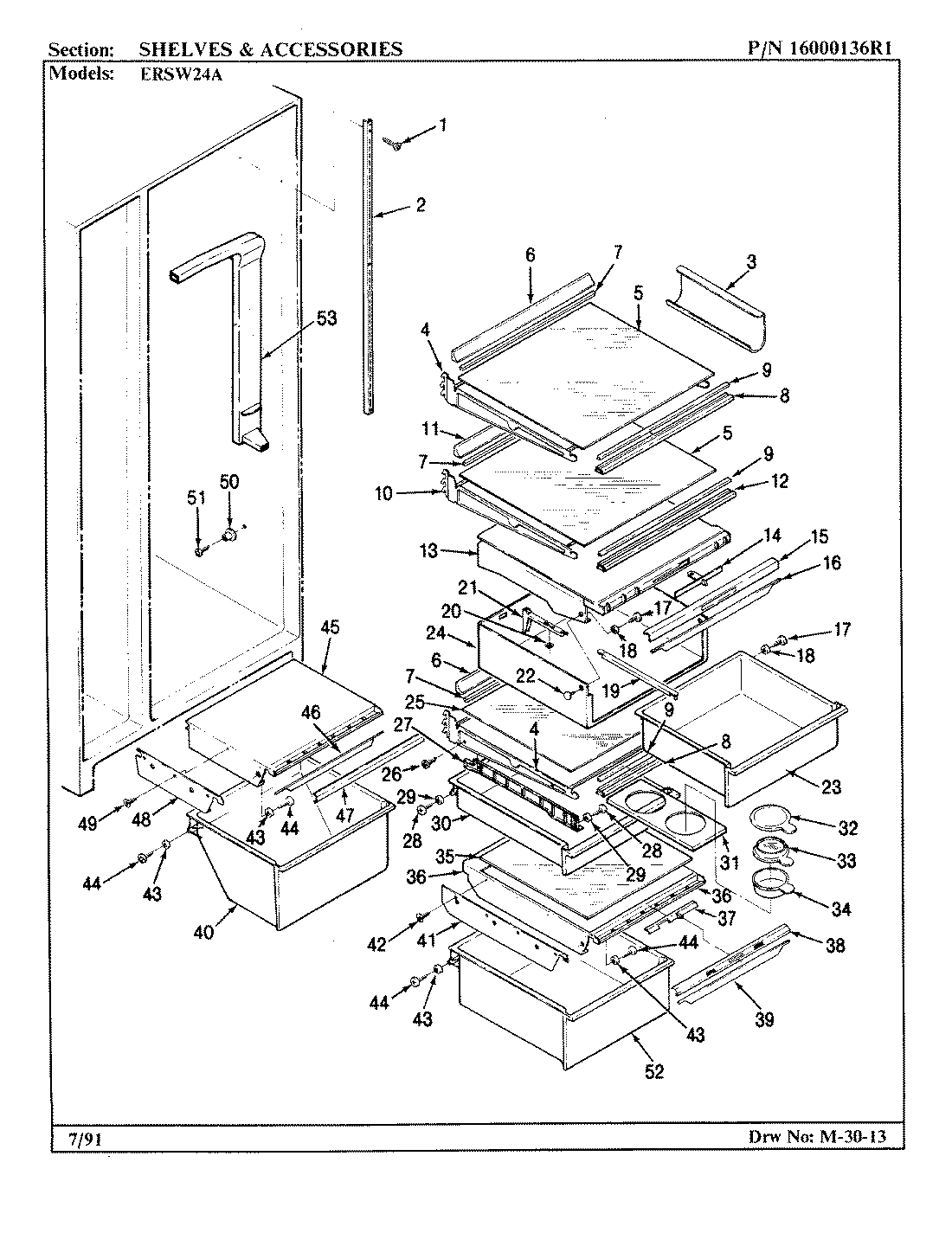 09 - SHELVES & ACCESSORIES
