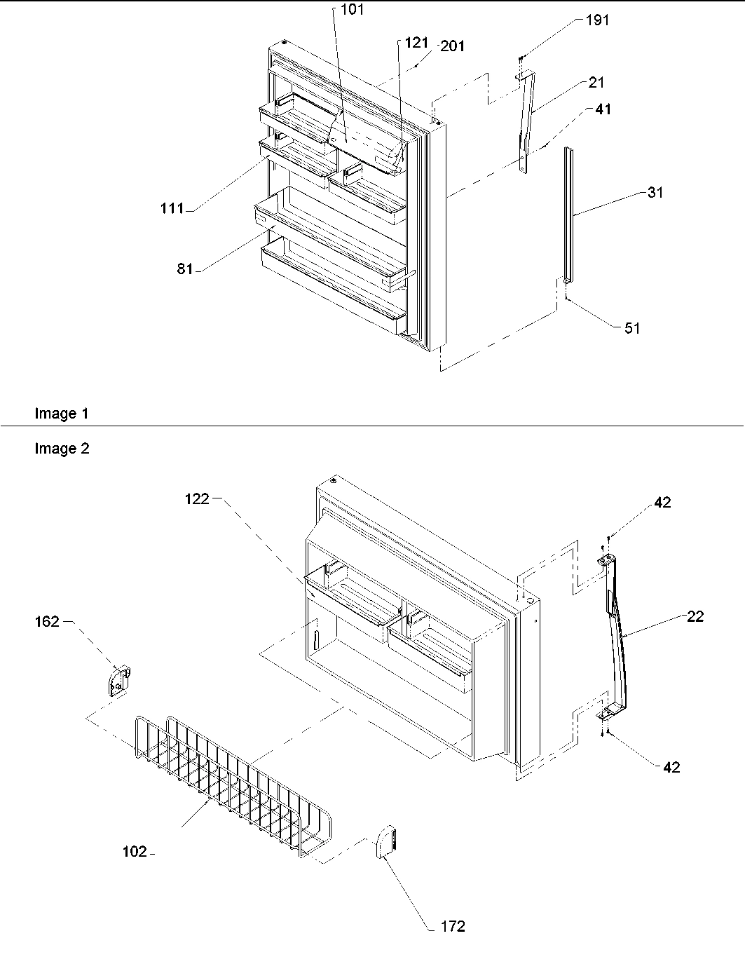 03 - Door Handles & Door Shelves