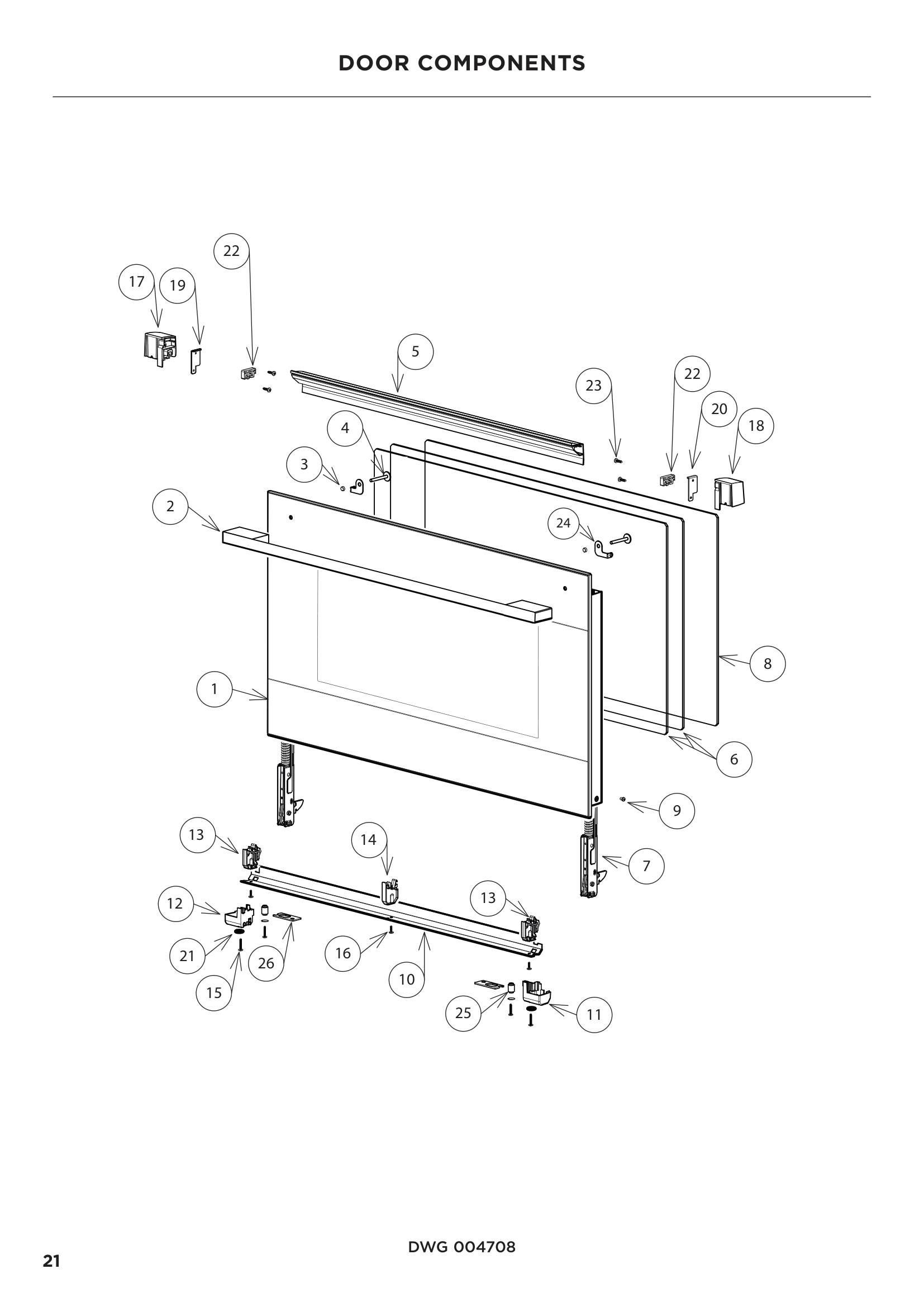 DOOR COMPONENTS