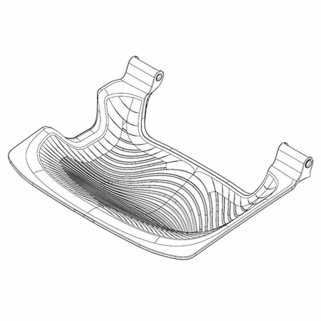 DC64-03372A Samsung Washing Machine Lid Door