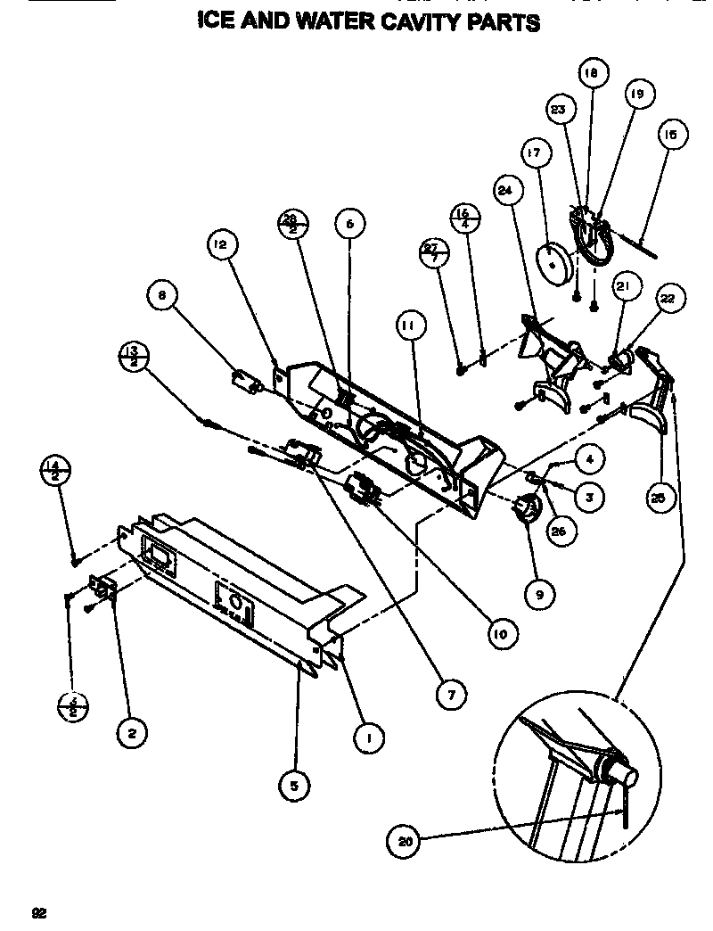 10 - ICE & WATER CAVITY