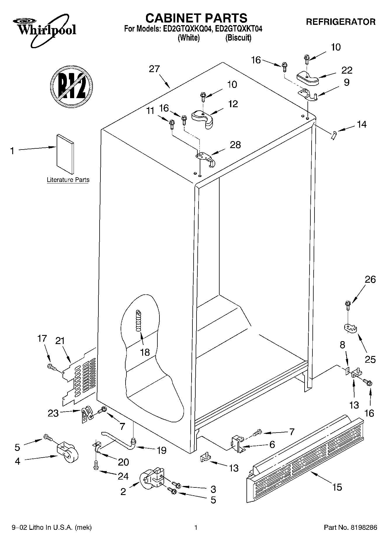 01 - CABINET, LITERATURE
