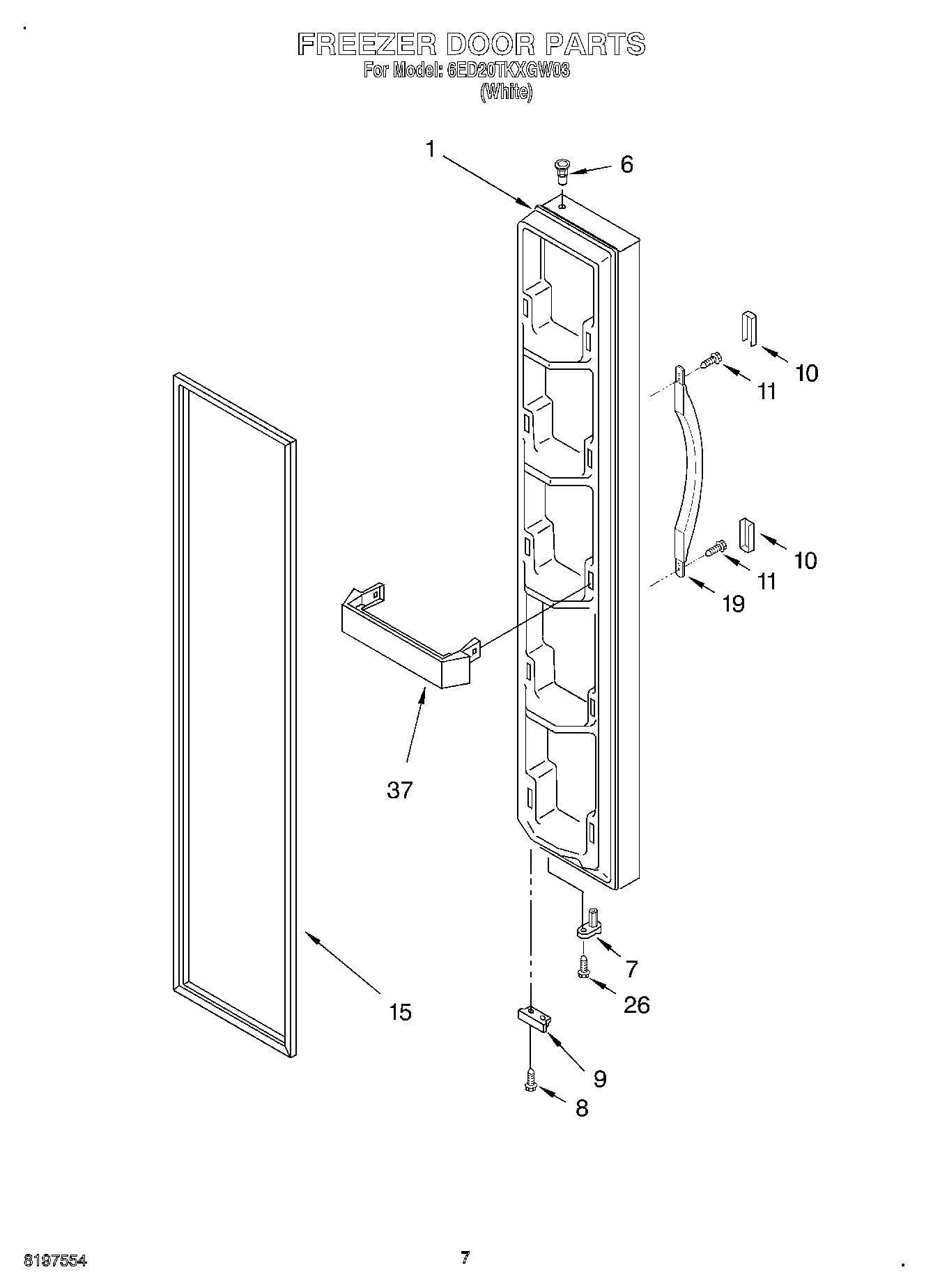 05 - FREEZER DOOR
