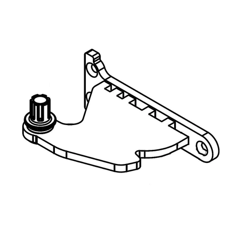 W10691674 Whirlpool Refrigerator Door Hinge