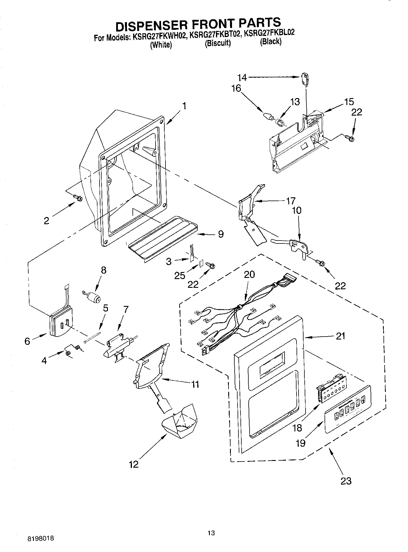 08 - DISPENSER FRONT
