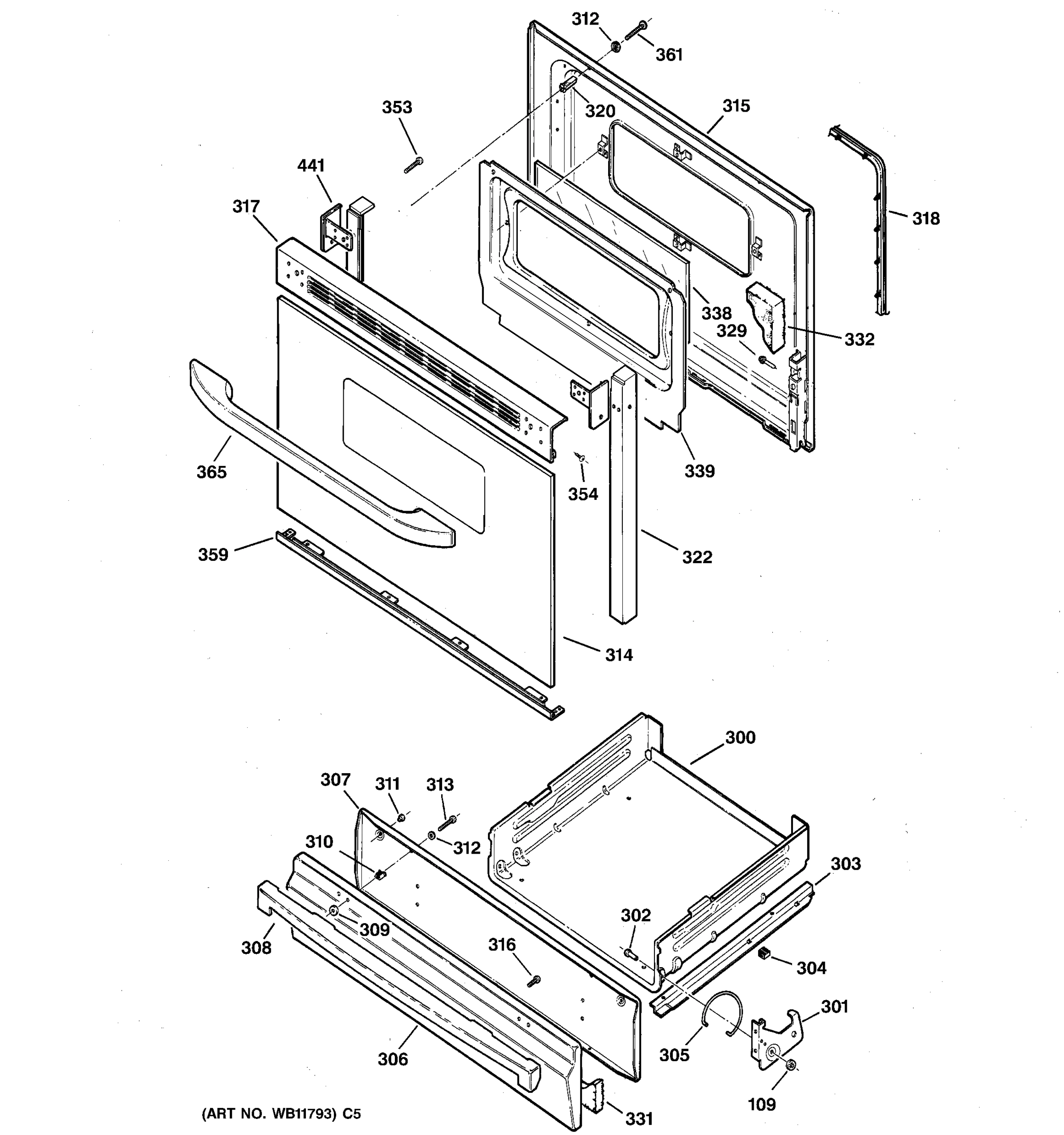 DOOR & DRAWER PARTS