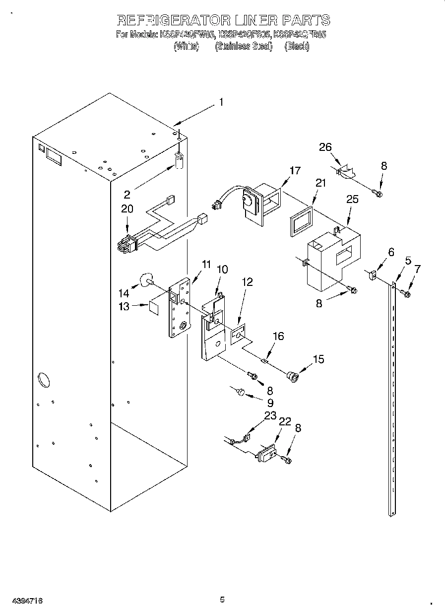 04 - REFRIGERATOR LINER