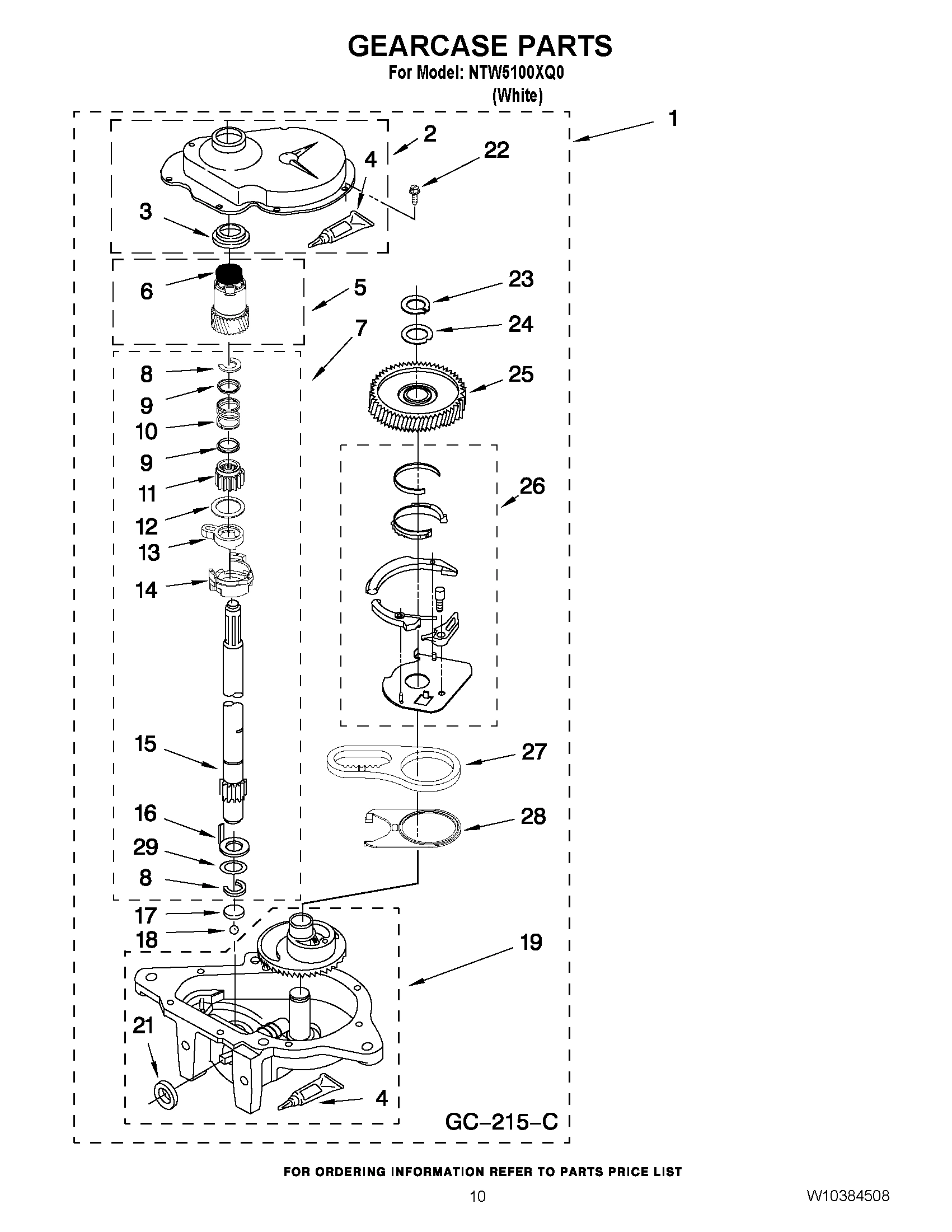 07 - GEARCASE PARTS