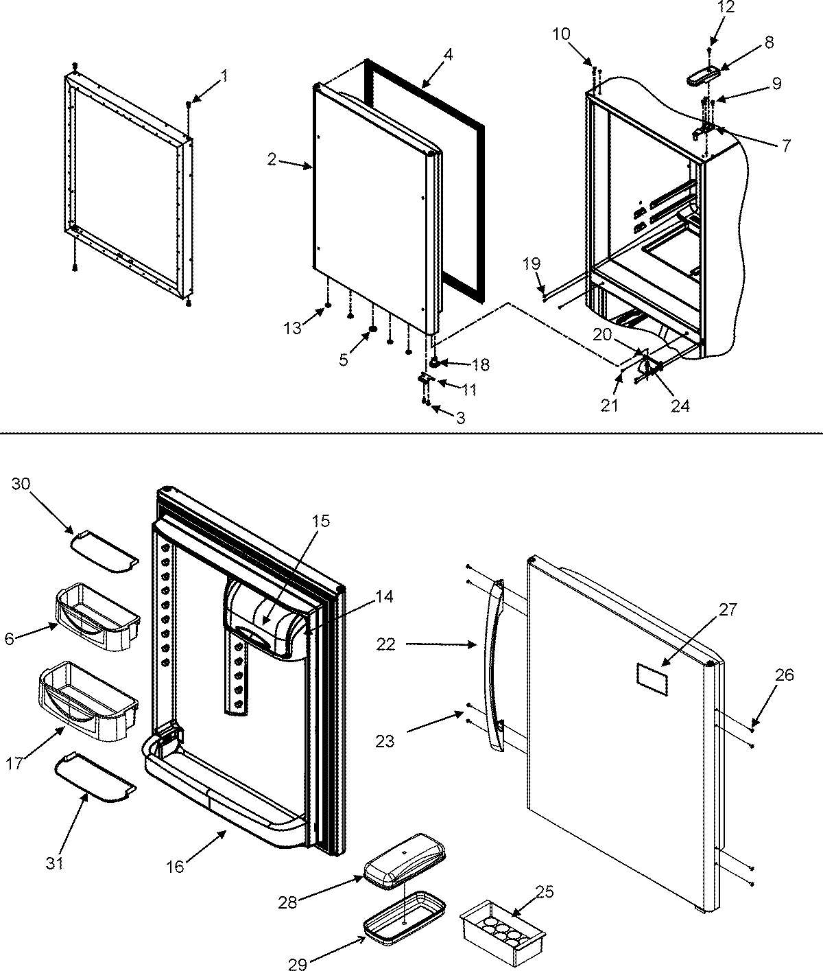 09 - REFRIGERATOR DOOR