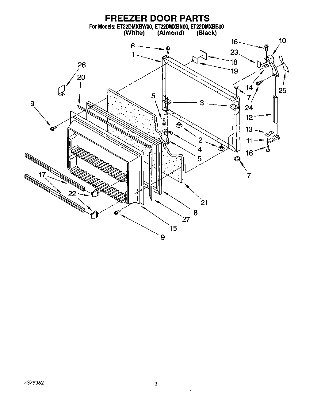 08 - FREEZER DOOR