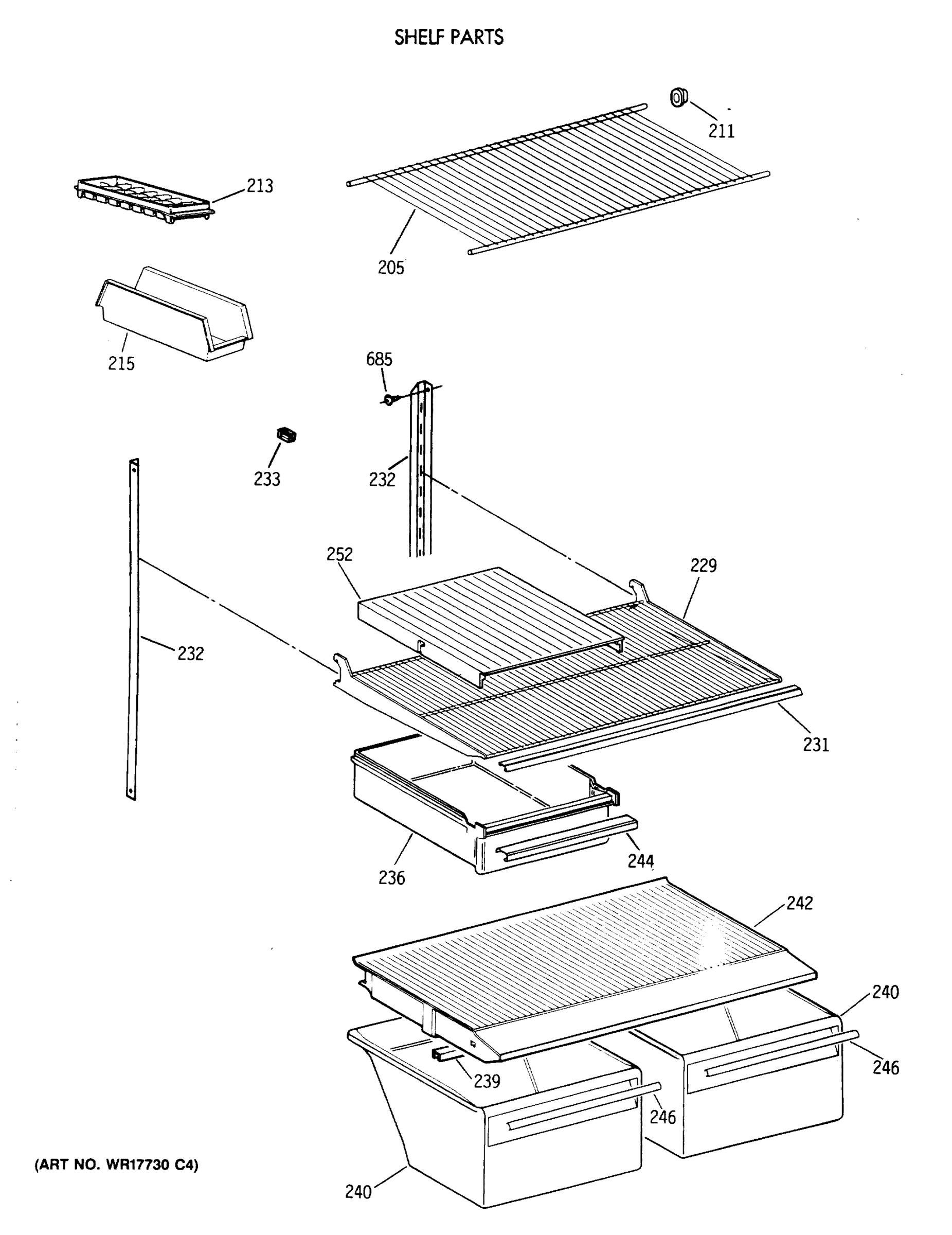 SHELF PARTS