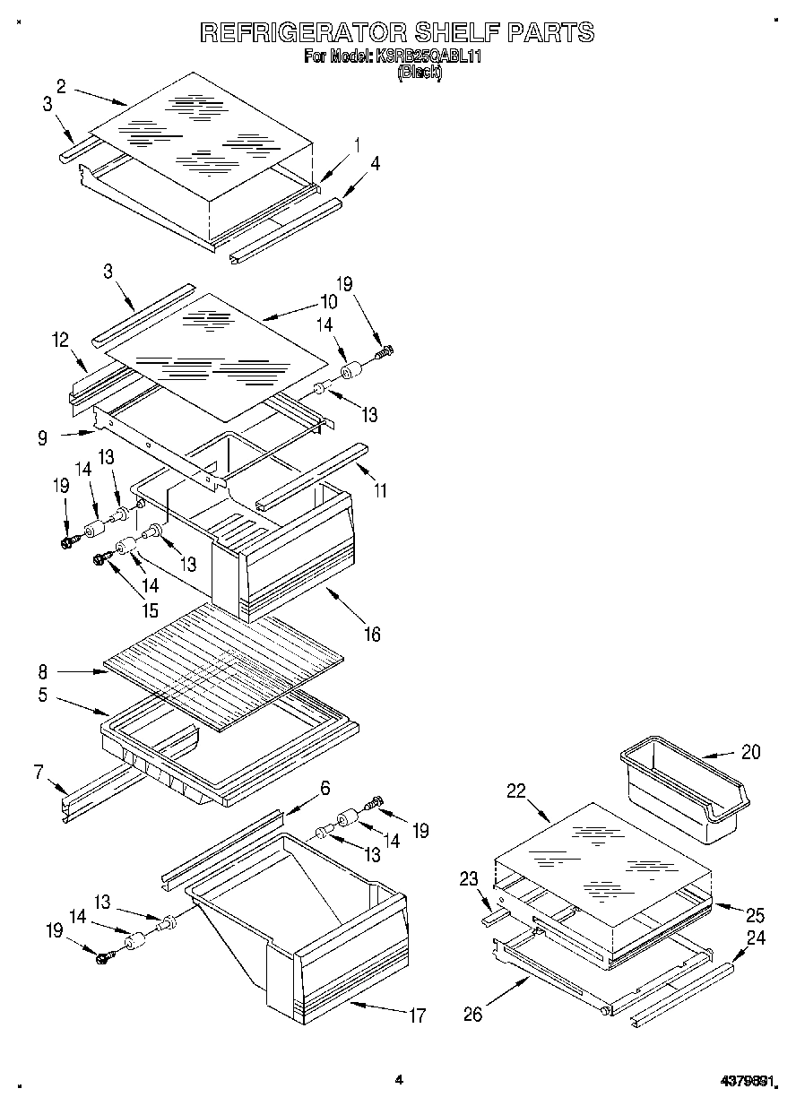 03 - REFRIGERATOR SHELF