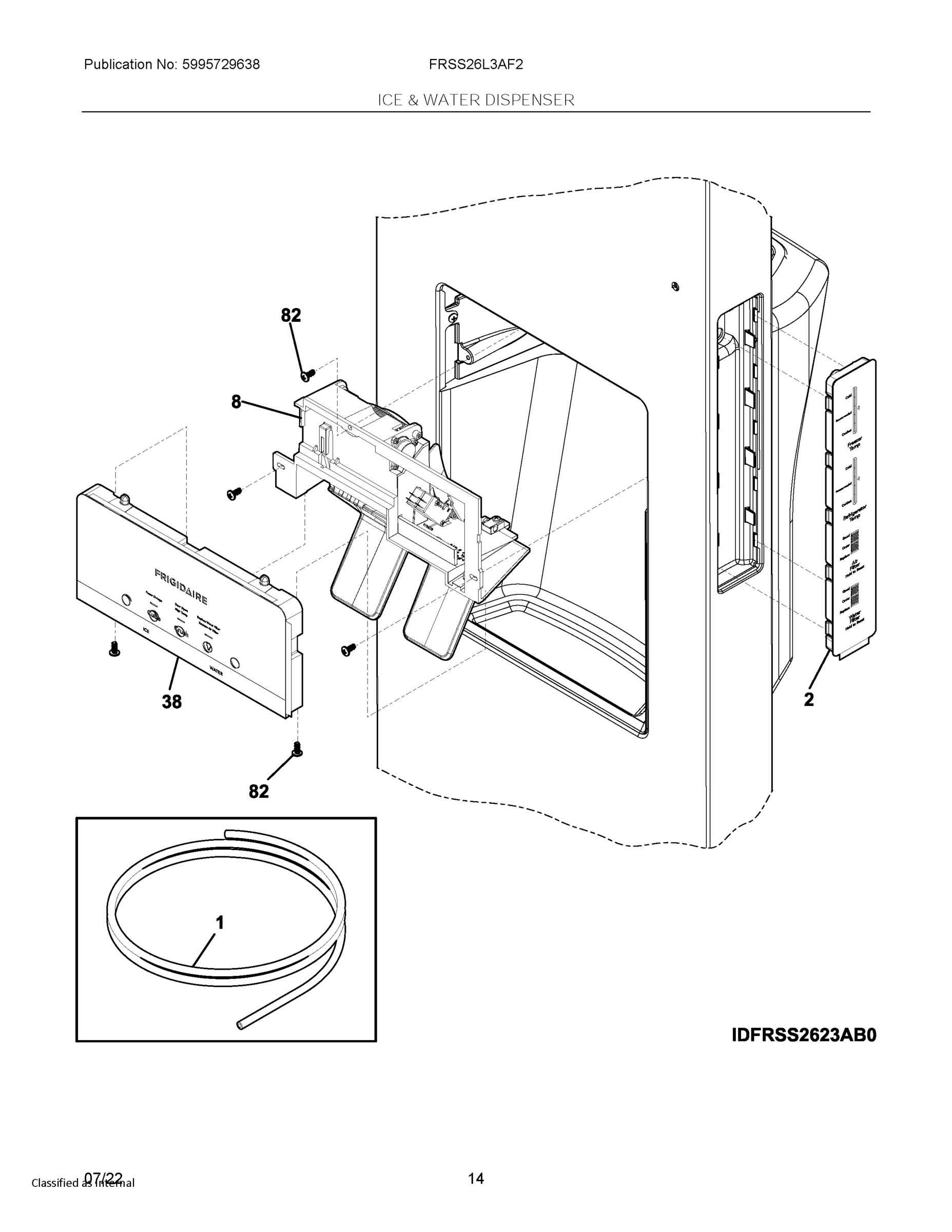 08 - ICE & WATER DISPENSER