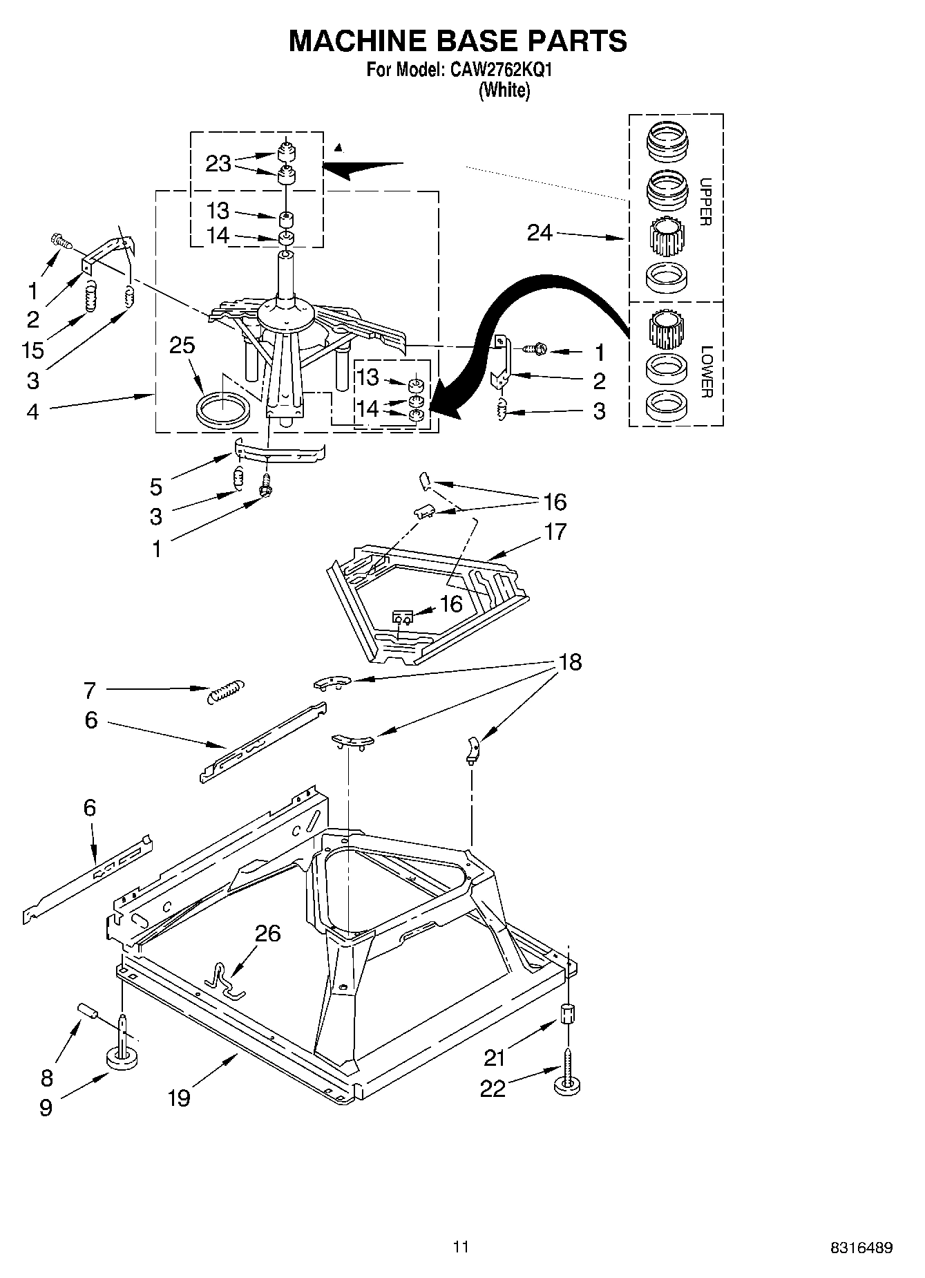 07 - MACHINE BASE PARTS