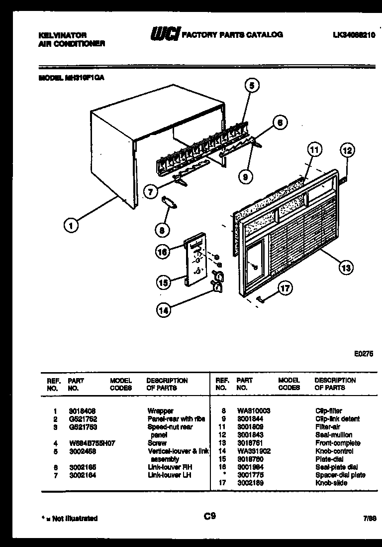 02 - CABINET PARTS