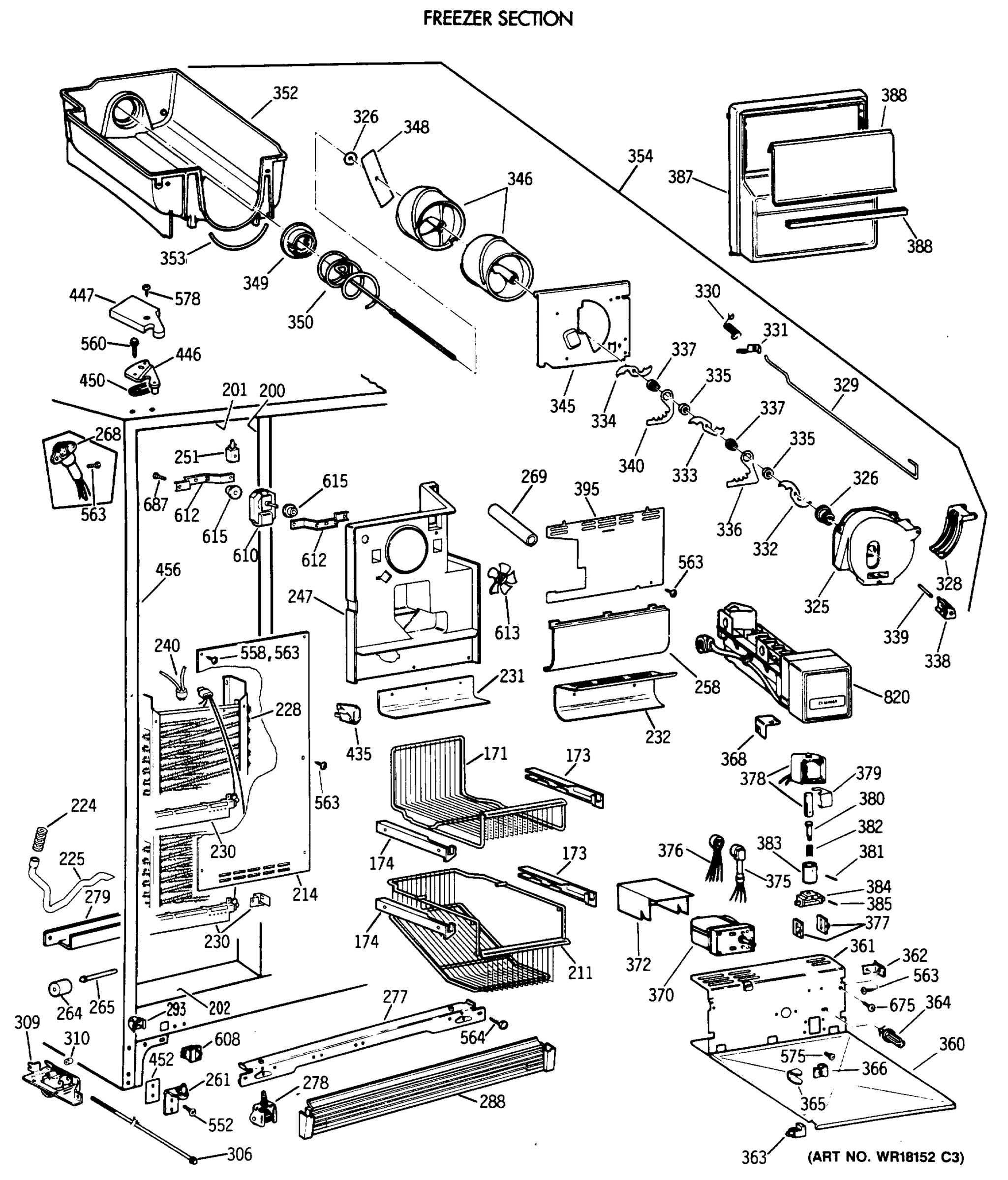 FREEZER SECTION