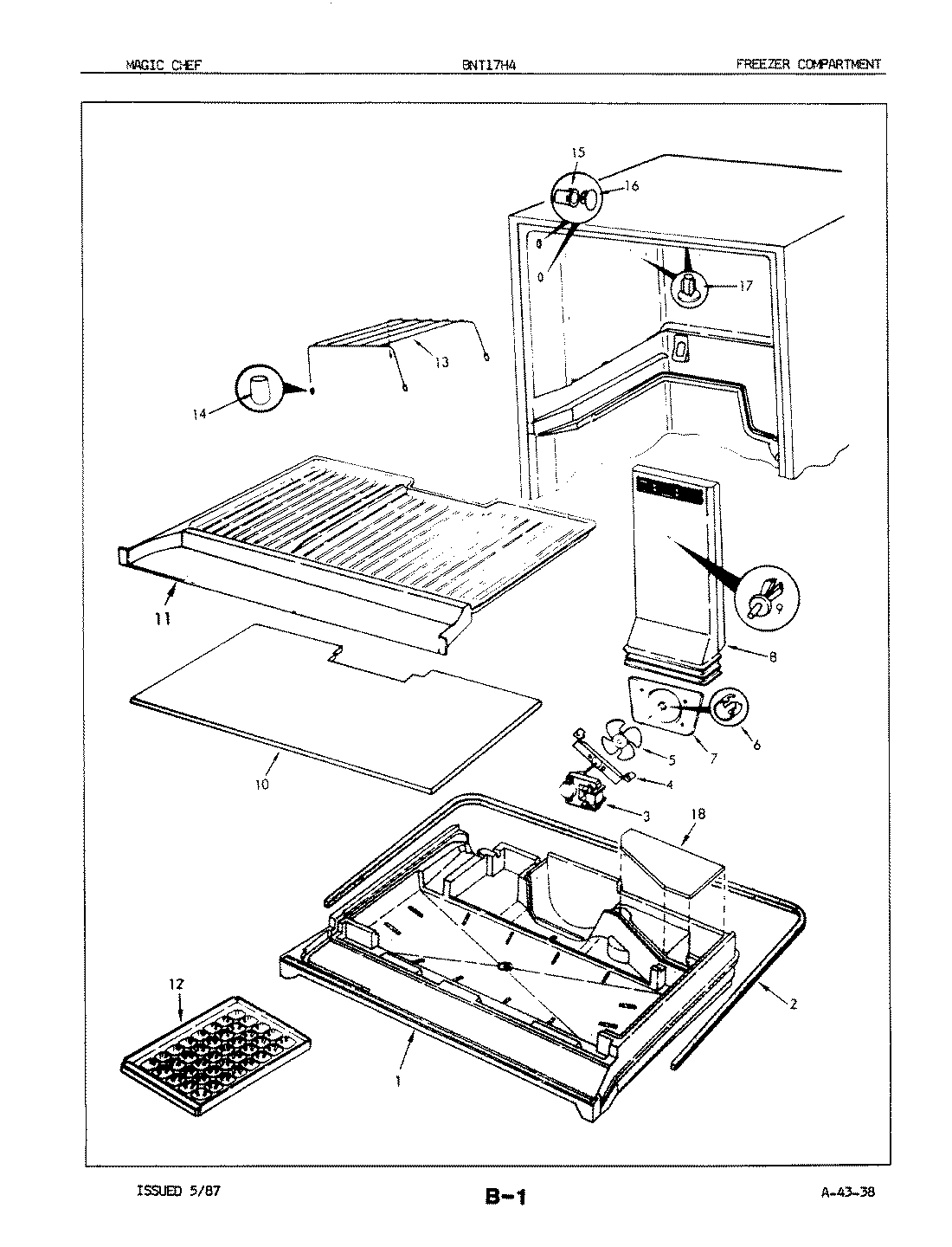 01 - FREEZER COMPARTMENT