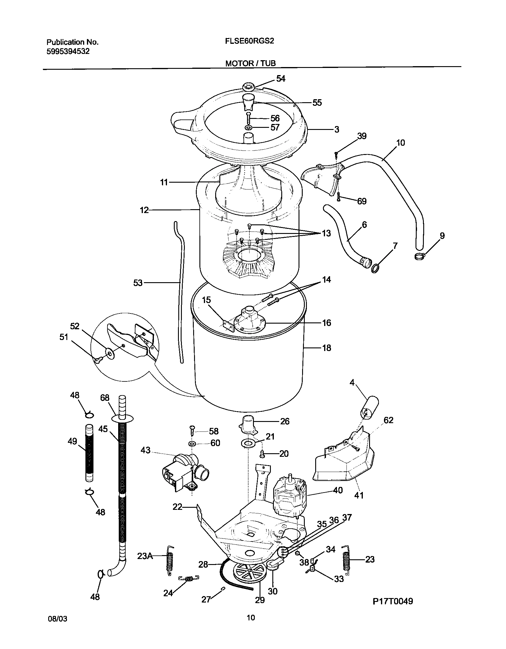 11 - MOTOR/TUB