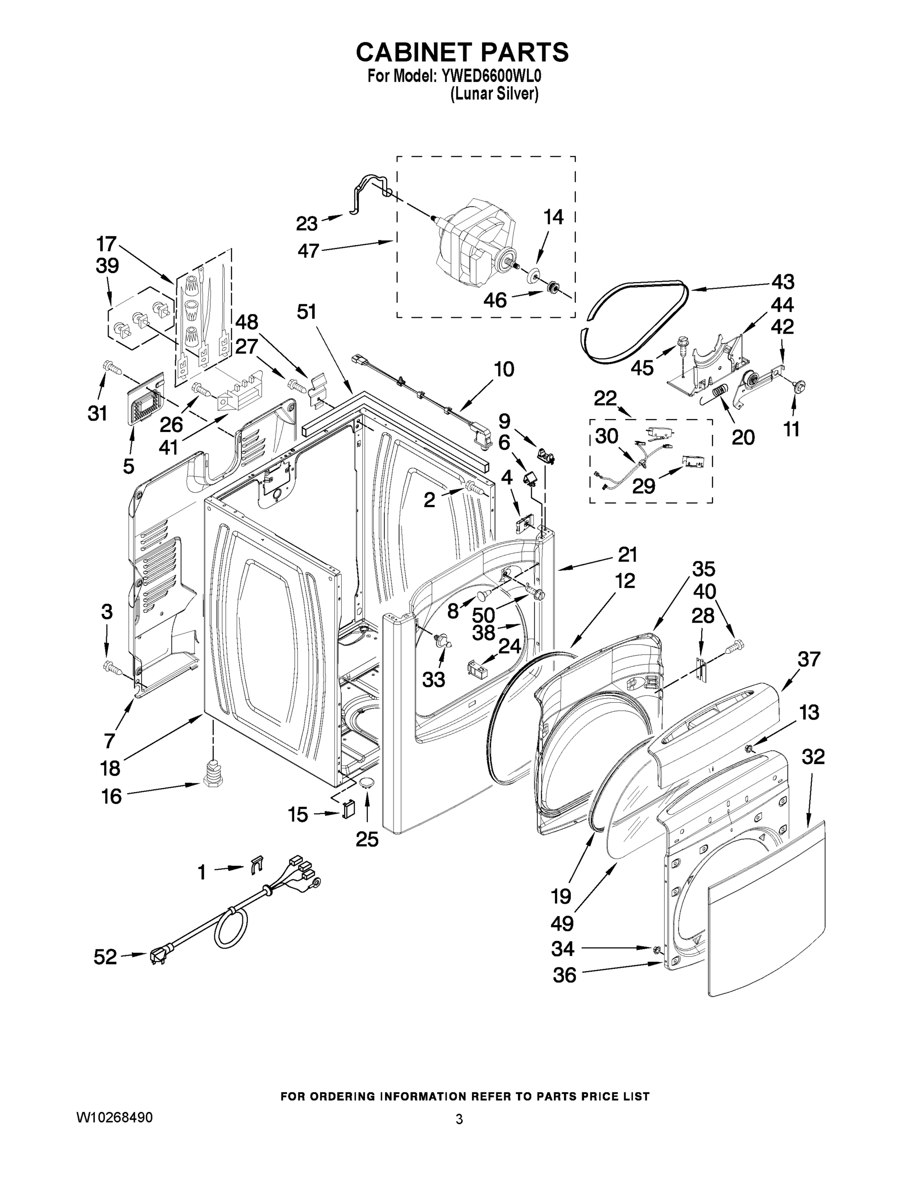 02 - CABINET PARTS