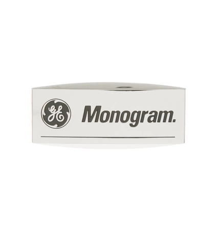 WB02X10832 GE Oven Monogram Logo