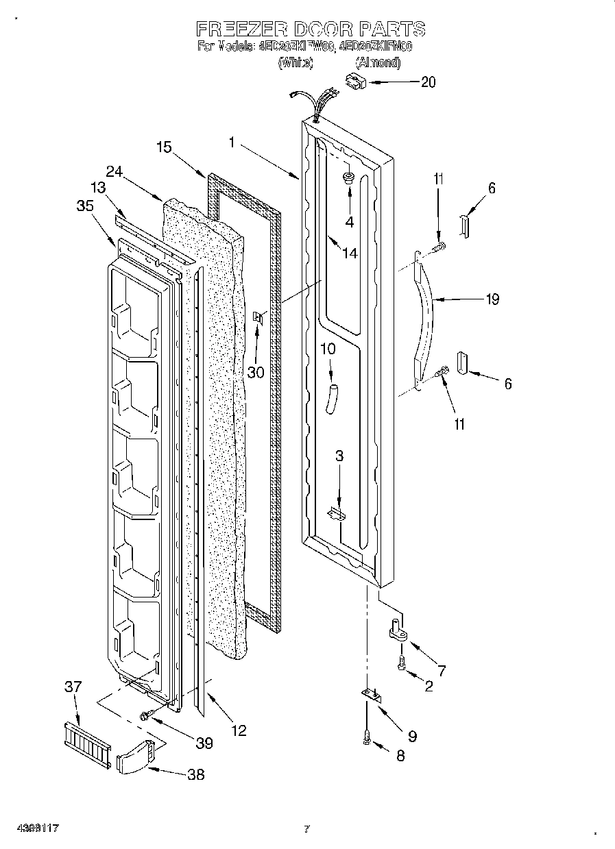 05 - FREEZER DOOR