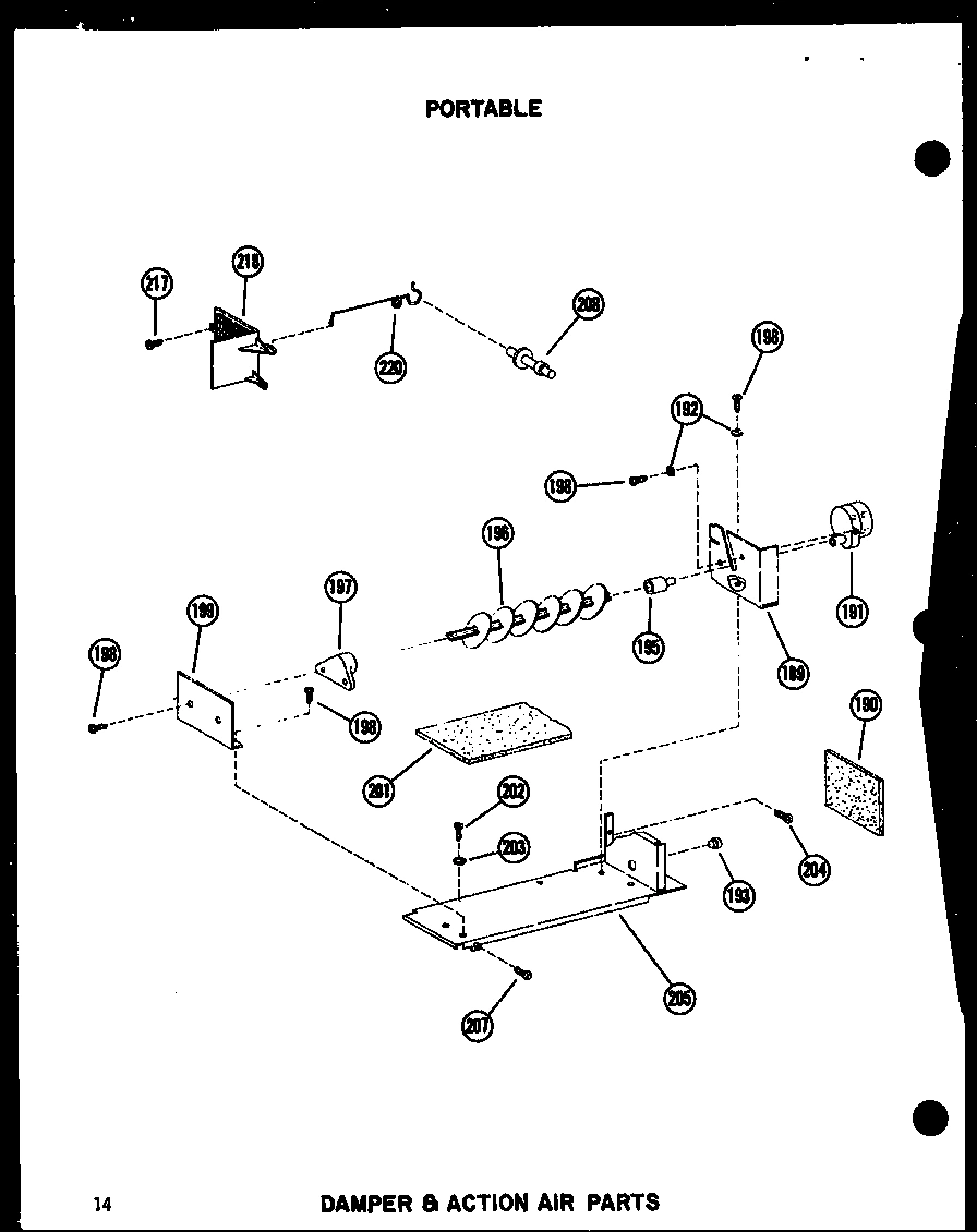 04 - DAMPER & ACTION AIR PARTS