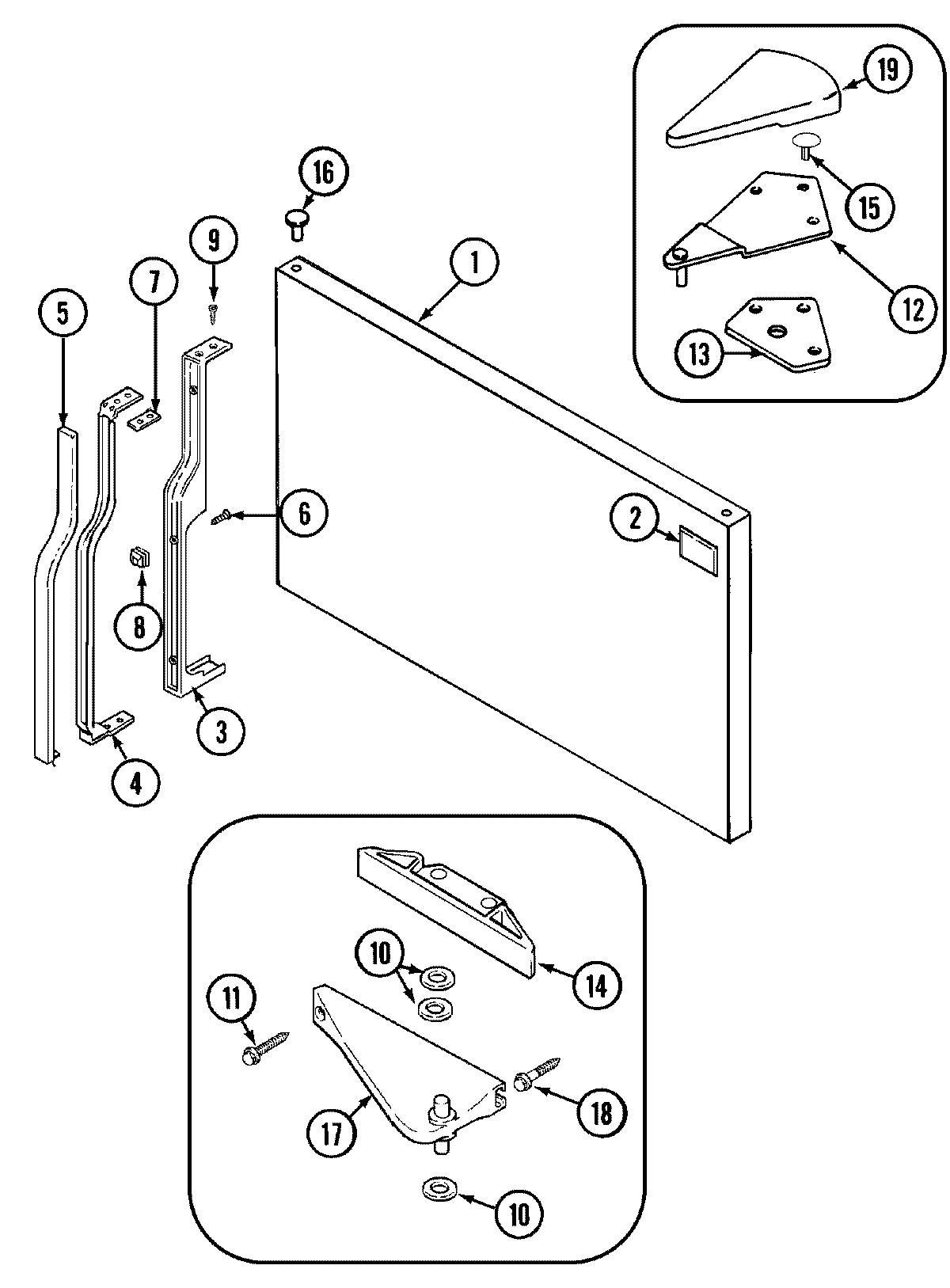 05 - FREEZER OUTER DOOR