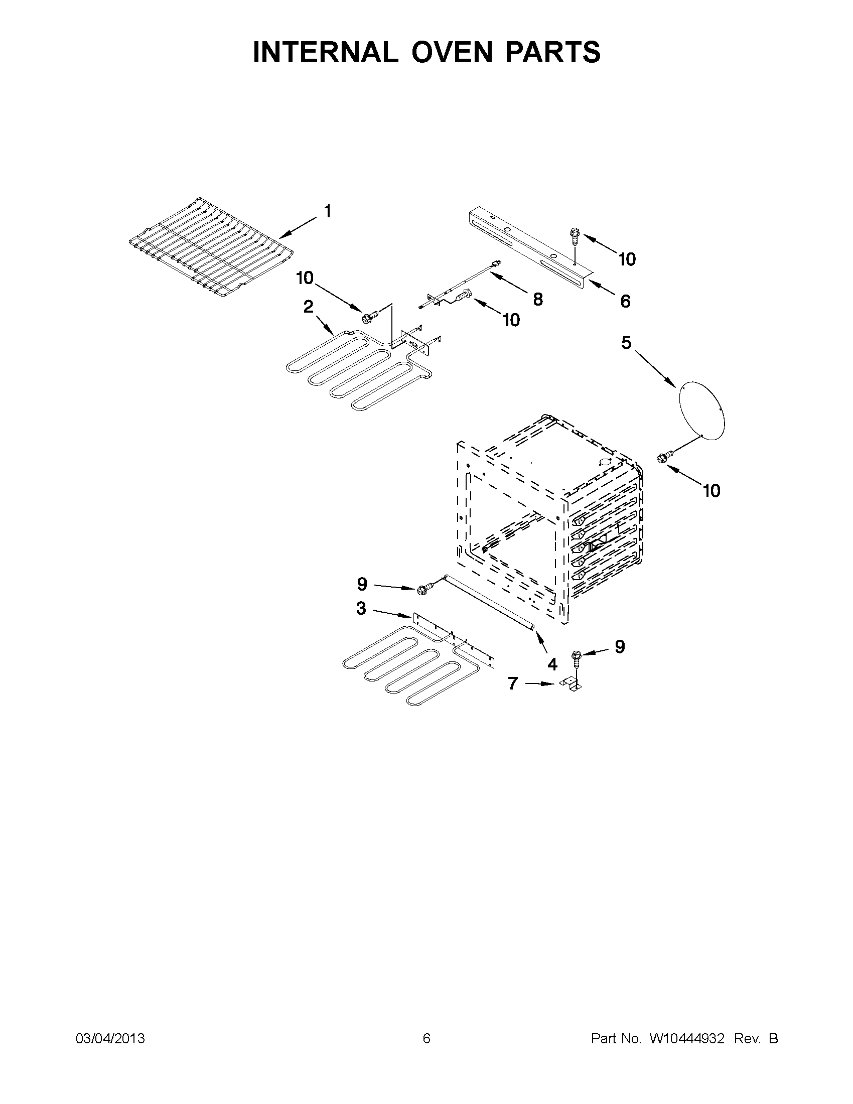 03 - INTERNAL OVEN PARTS