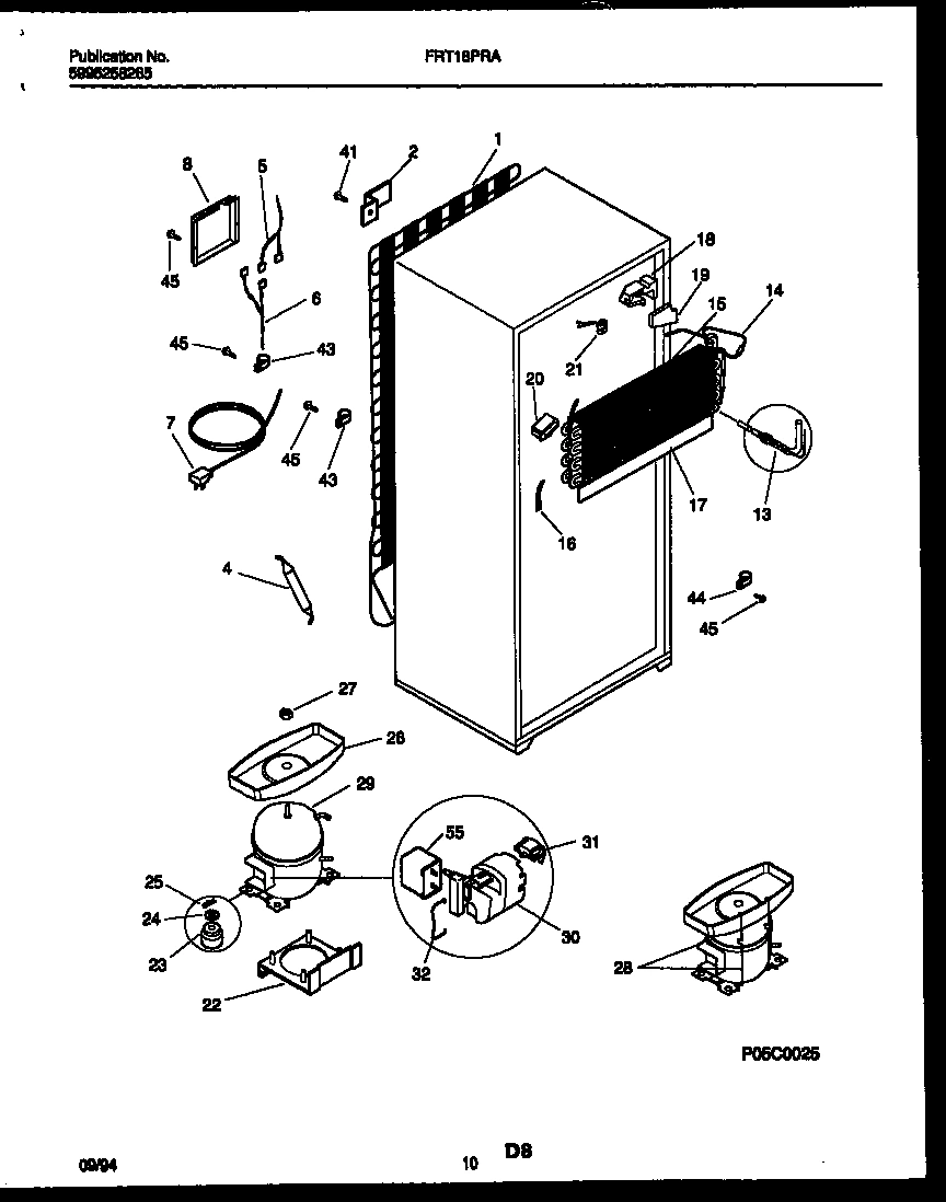 06 - SYSTEM AND AUTOMATIC DEFROST PARTS
