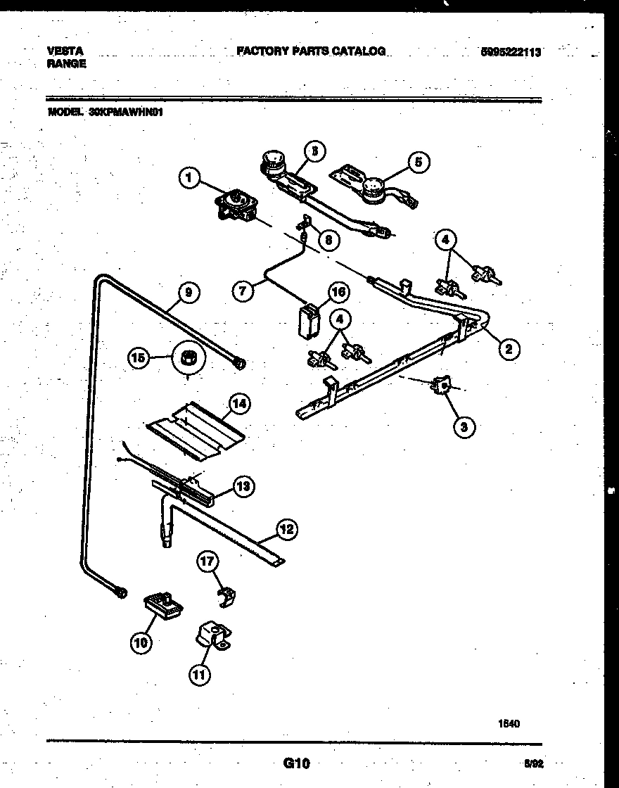 06 - BURNER, MANIFOLD AND GAS CONTROL