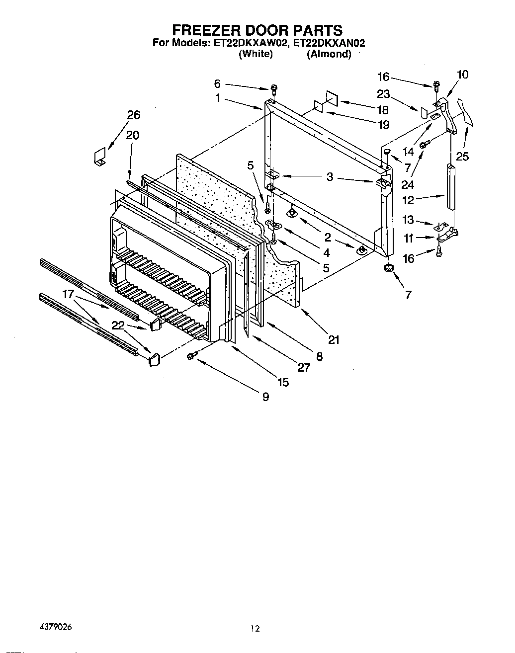 07 - FREEZER DOOR