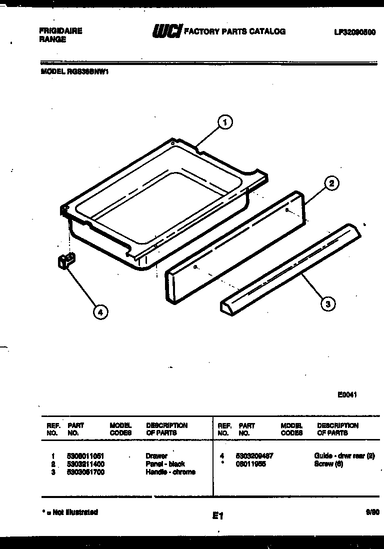 05 - DRAWER PARTS