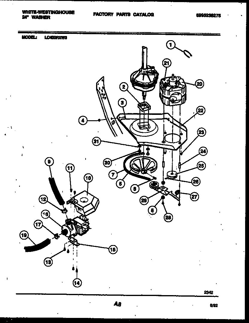 05 - MOTOR AND IDLER ARM CLUTCH