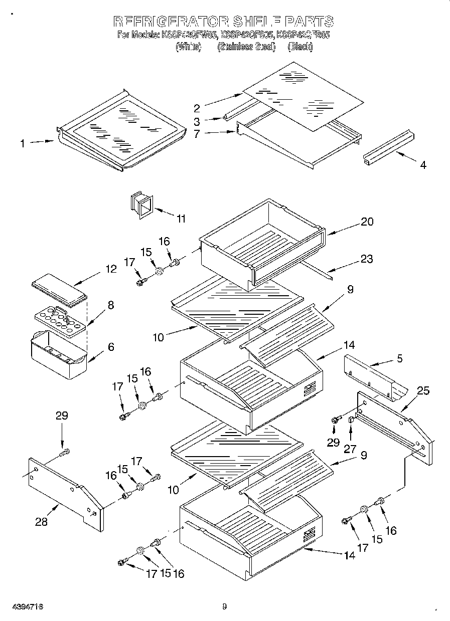 07 - REFRIGERATOR SHELF